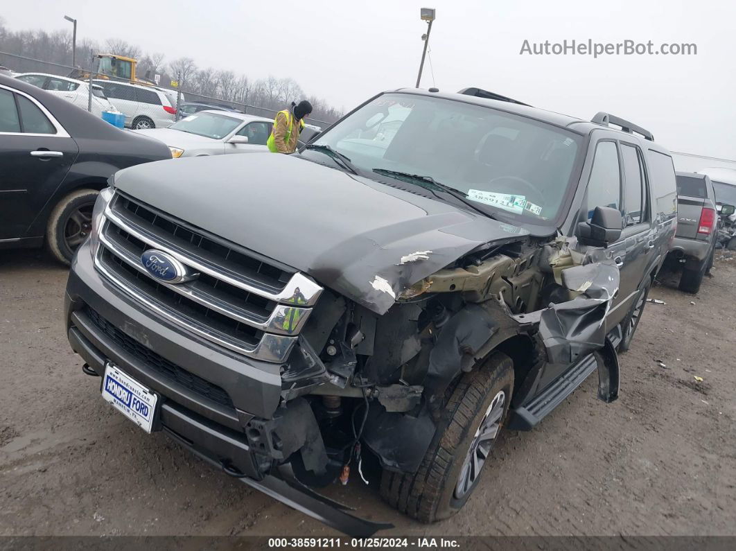 2017 Ford Expedition El Xlt Gray vin: 1FMJK1JTXHEA65509