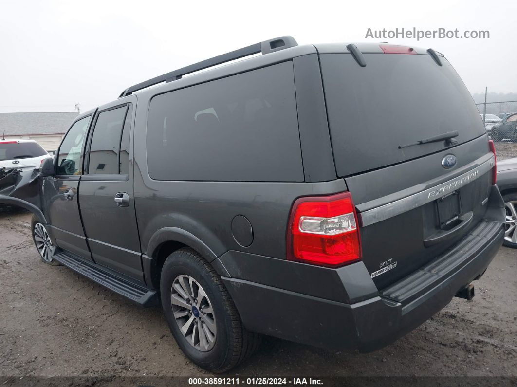 2017 Ford Expedition El Xlt Gray vin: 1FMJK1JTXHEA65509