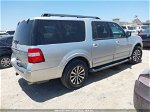 2017 Ford Expedition El Xlt Silver vin: 1FMJK1JTXHEA75358