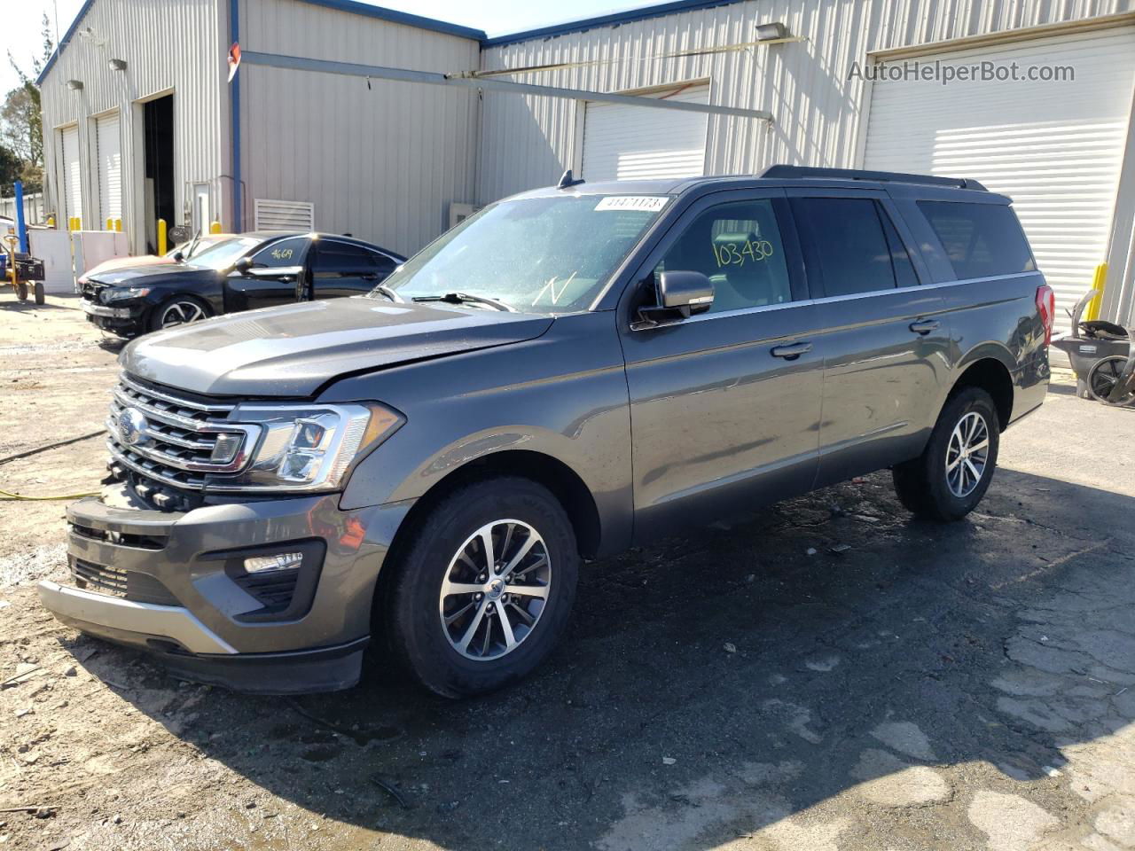 2018 Ford Expedition Max Xlt Gray vin: 1FMJK1JTXJEA26148