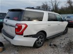 2018 Ford Expedition Max Xlt White vin: 1FMJK1JTXJEA27655