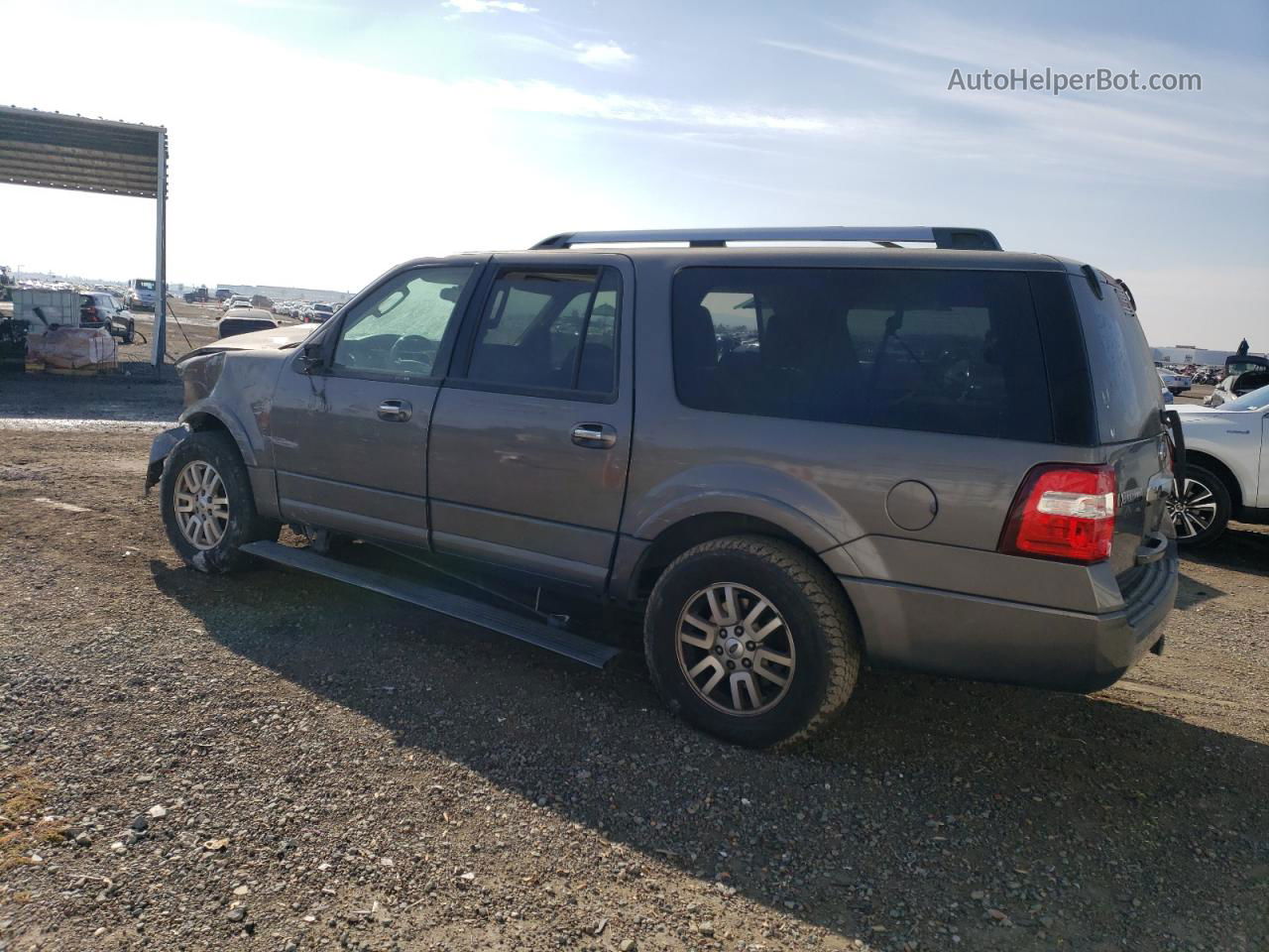 2012 Ford Expedition El Limited Gray vin: 1FMJK1K51CEF34673