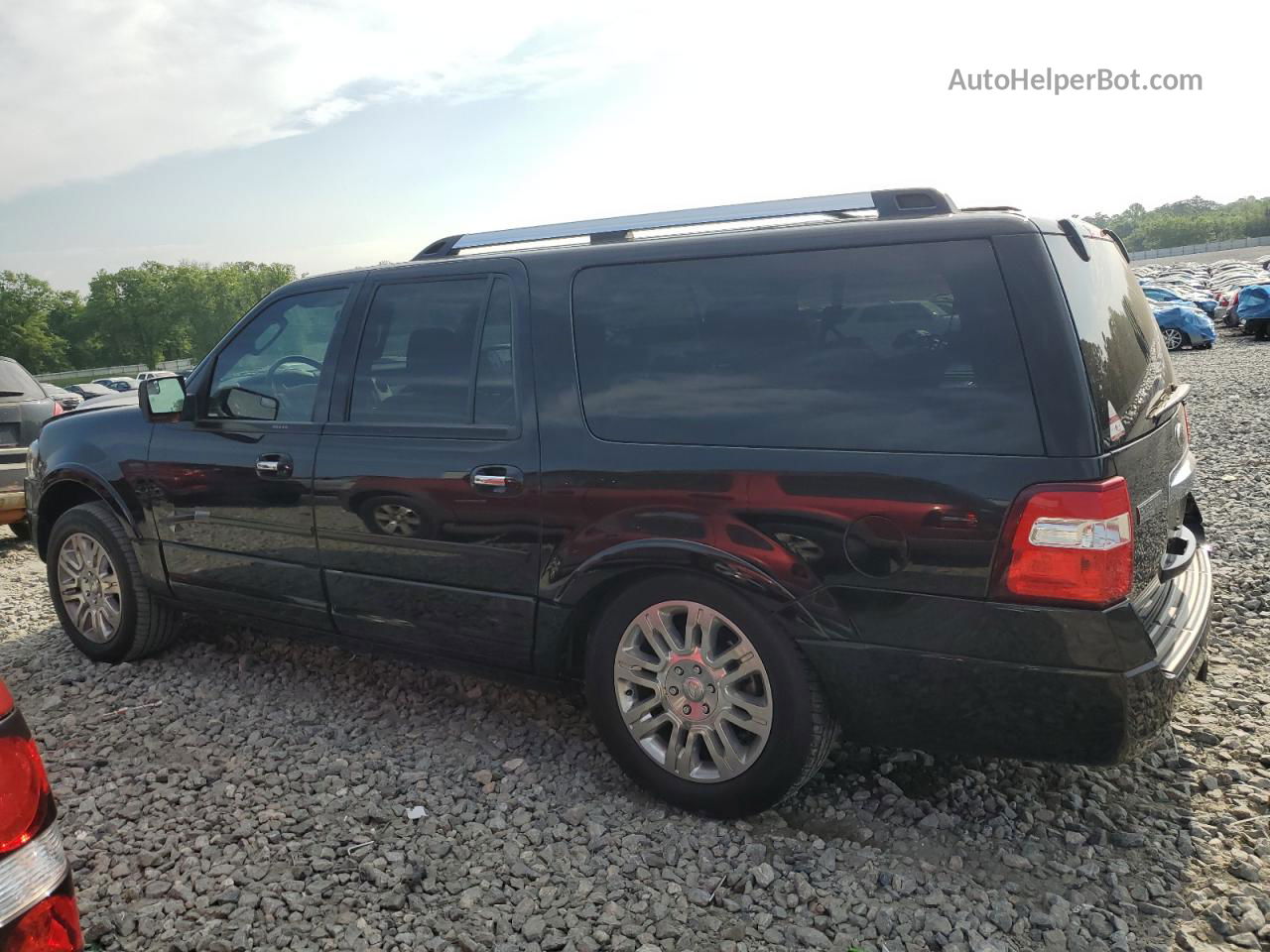 2012 Ford Expedition El Limited Black vin: 1FMJK1K52CEF04131