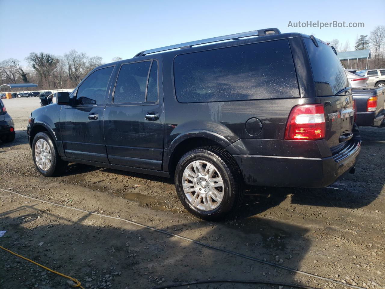 2012 Ford Expedition El Limited Black vin: 1FMJK1K59CEF46411