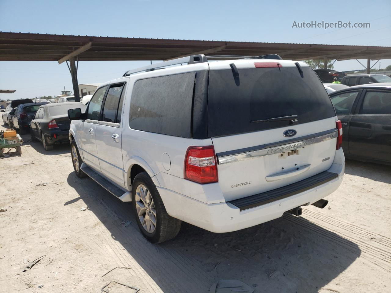 2017 Ford Expedition El Limited White vin: 1FMJK1KT0HEA56008