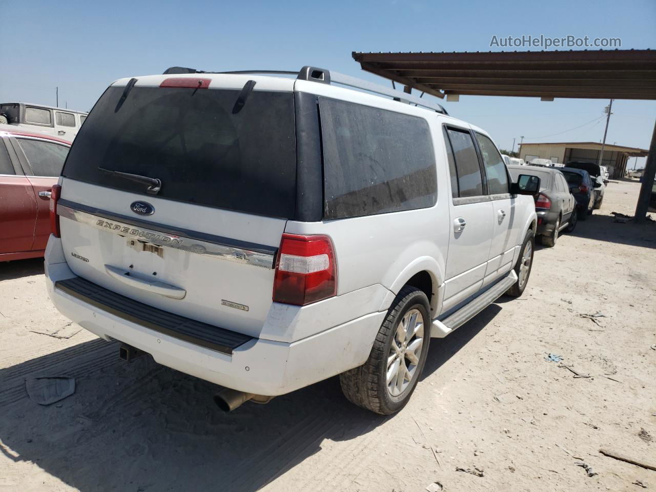 2017 Ford Expedition El Limited White vin: 1FMJK1KT0HEA56008