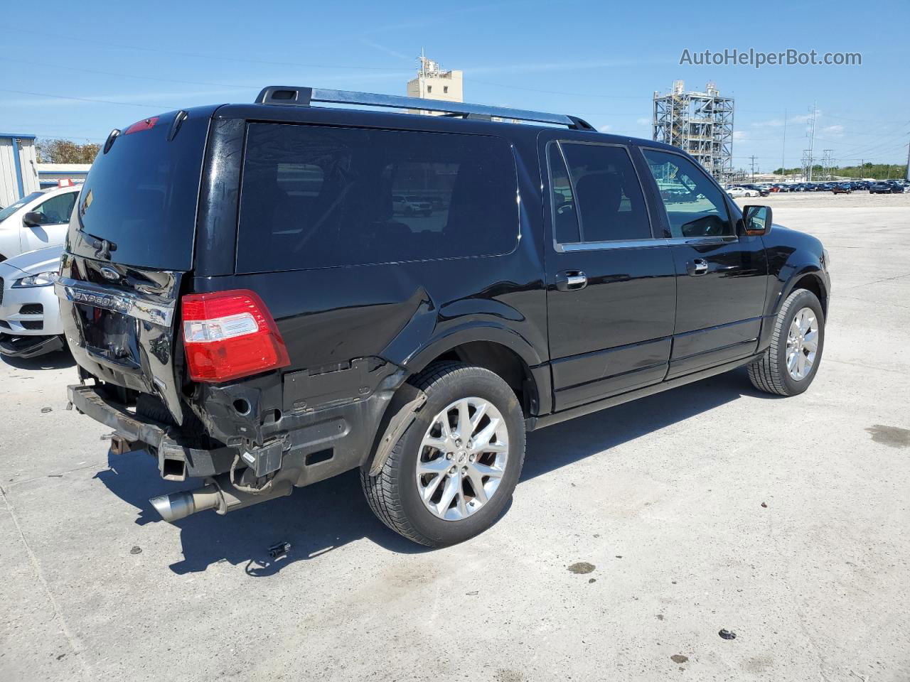 2016 Ford Expedition El Limited Black vin: 1FMJK1KT1GEF35536