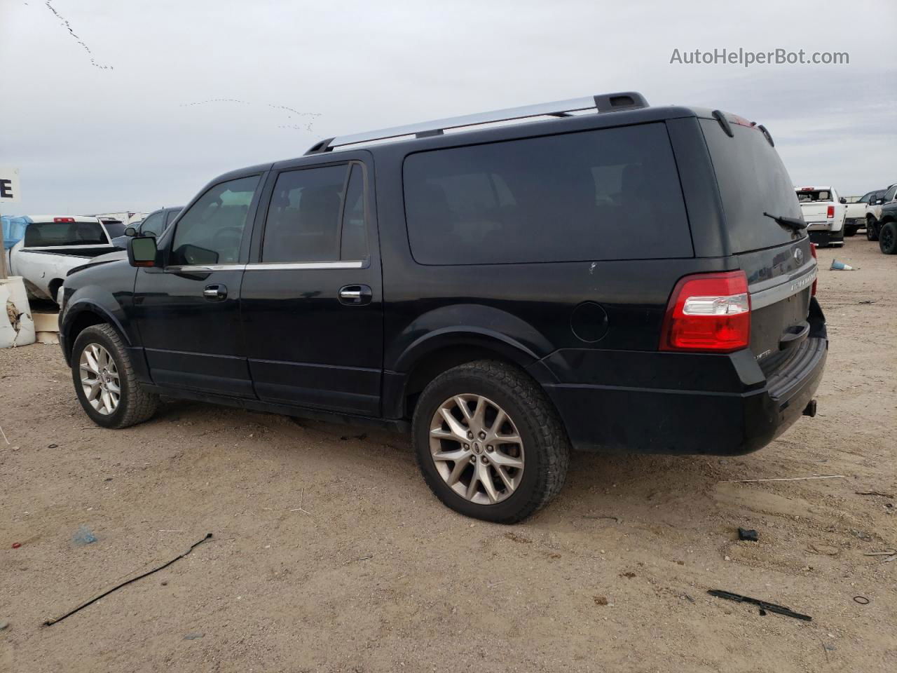 2017 Ford Expedition El Limited Black vin: 1FMJK1KT1HEA23745