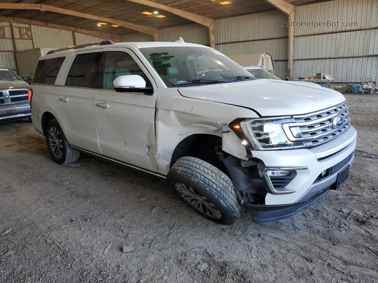 2018 Ford Expedition Max Limited White vin: 1FMJK1KT1JEA10032