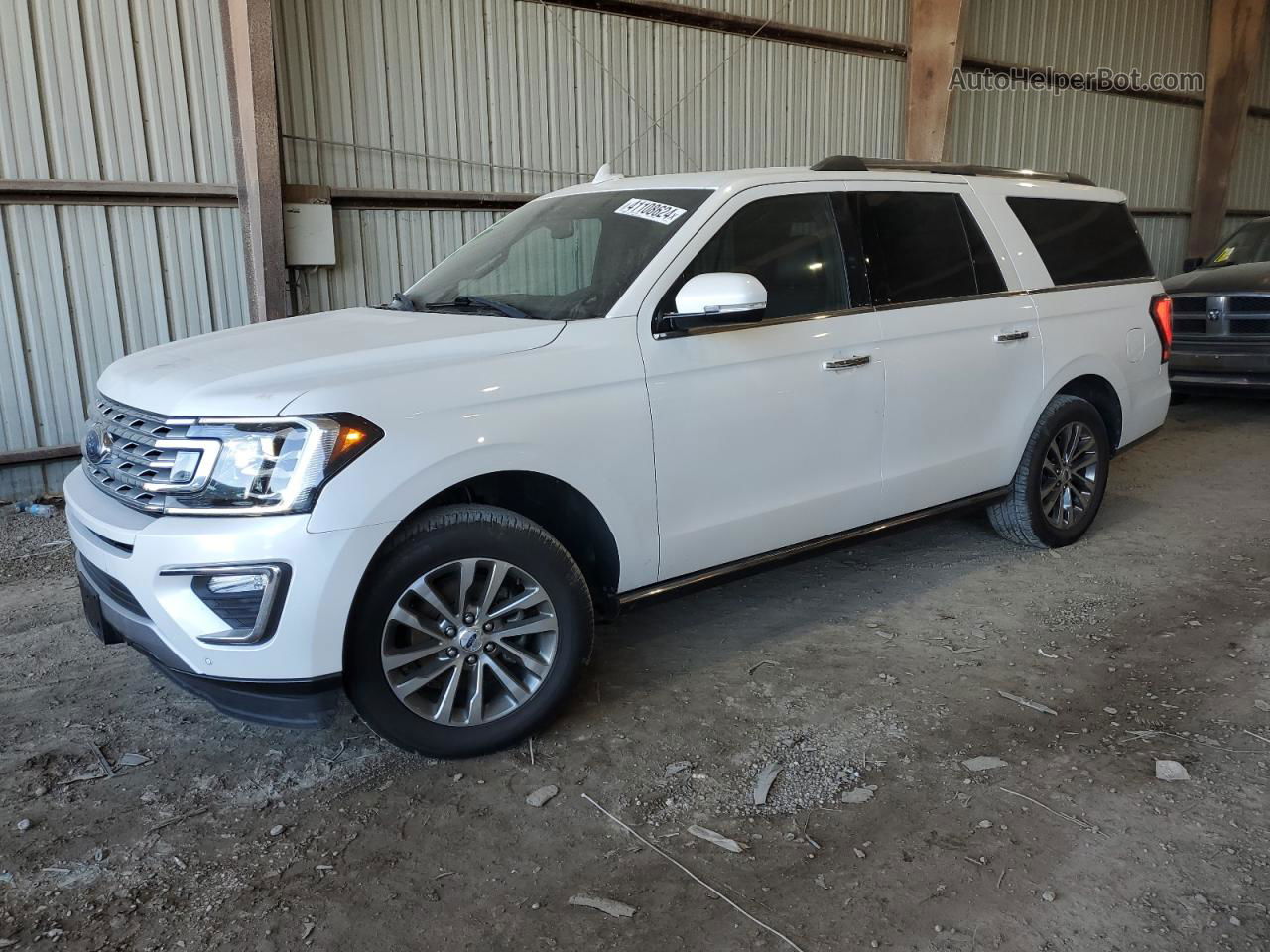 2018 Ford Expedition Max Limited White vin: 1FMJK1KT1JEA10032