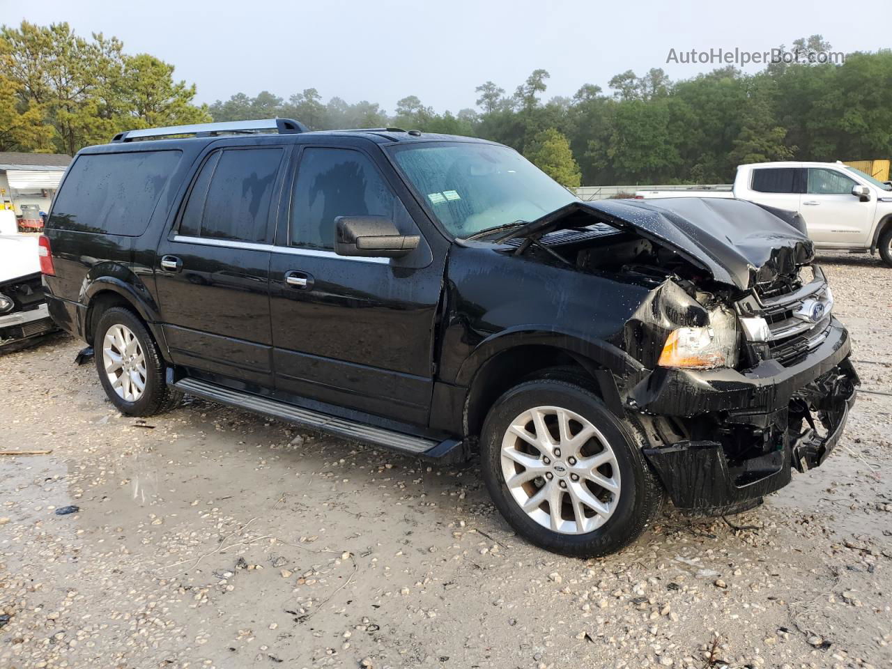 2016 Ford Expedition El Limited Black vin: 1FMJK1KT2GEF17305