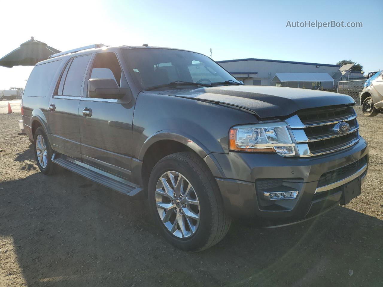 2016 Ford Expedition El Limited Gray vin: 1FMJK1KT2GEF29373