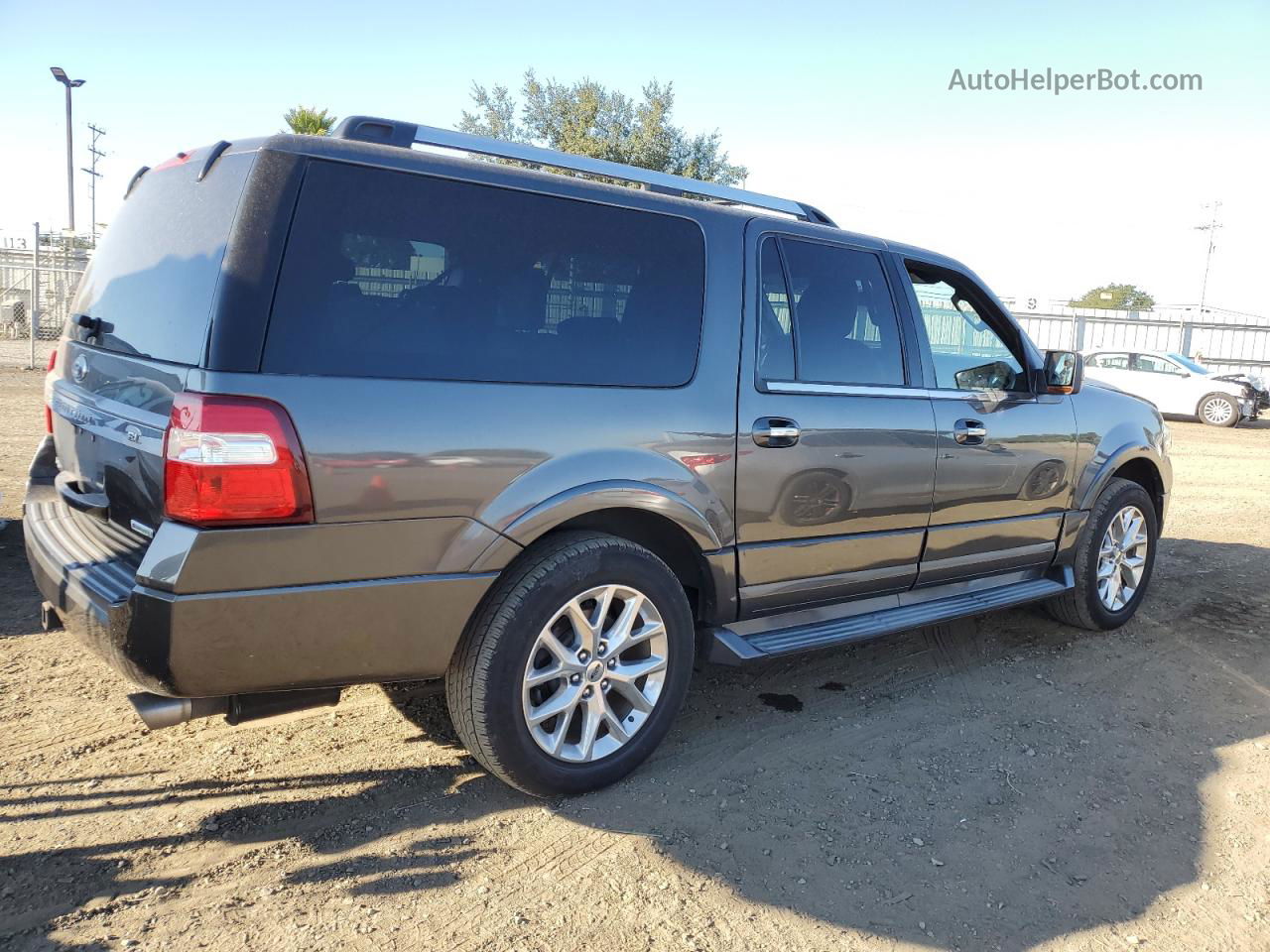 2016 Ford Expedition El Limited Gray vin: 1FMJK1KT2GEF29373