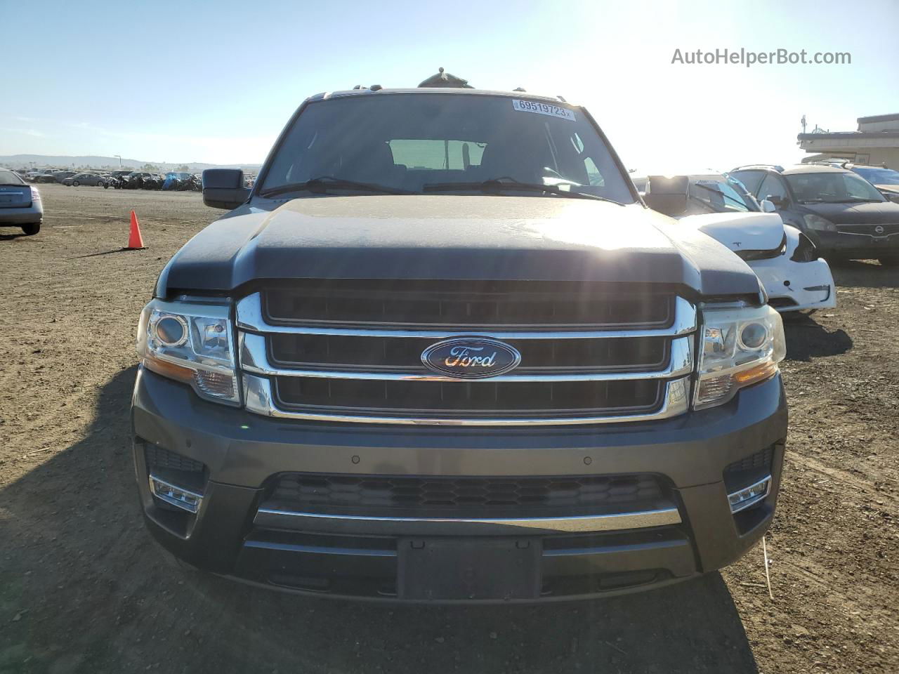 2016 Ford Expedition El Limited Серый vin: 1FMJK1KT2GEF29373