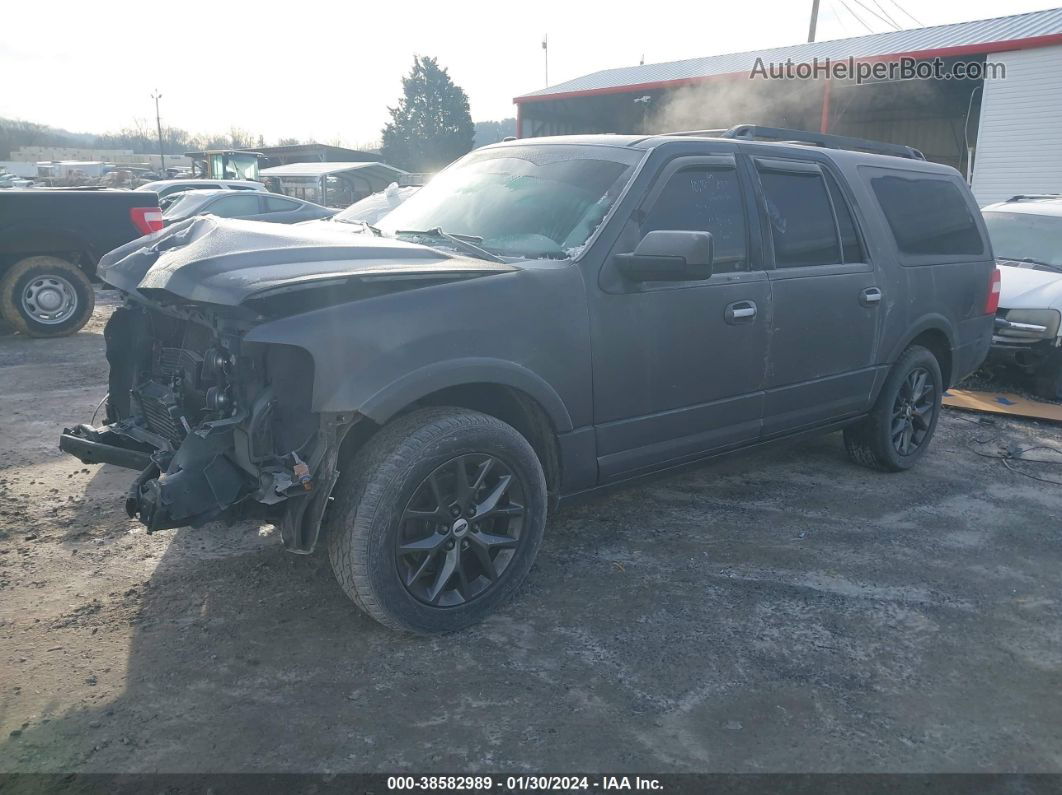 2017 Ford Expedition El Limited Gray vin: 1FMJK1KT2HEA00717