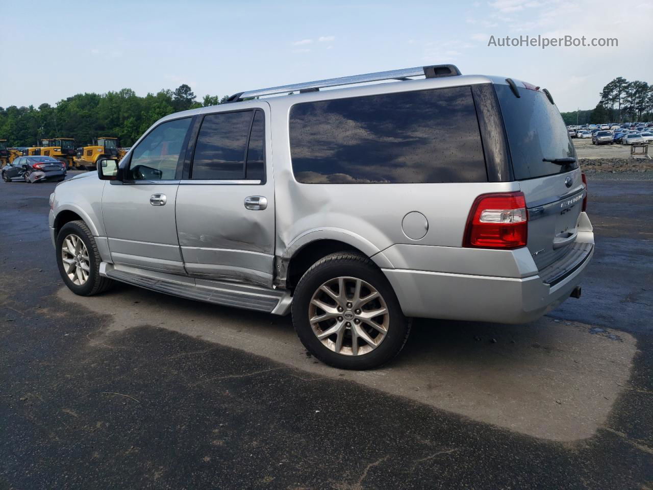 2017 Ford Expedition El Limited Silver vin: 1FMJK1KT2HEA48721