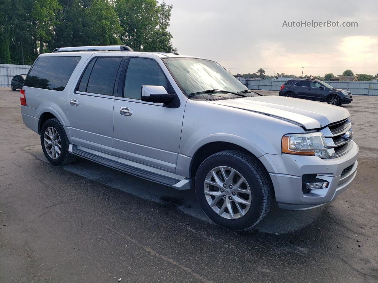 2017 Ford Expedition El Limited Silver vin: 1FMJK1KT2HEA48721