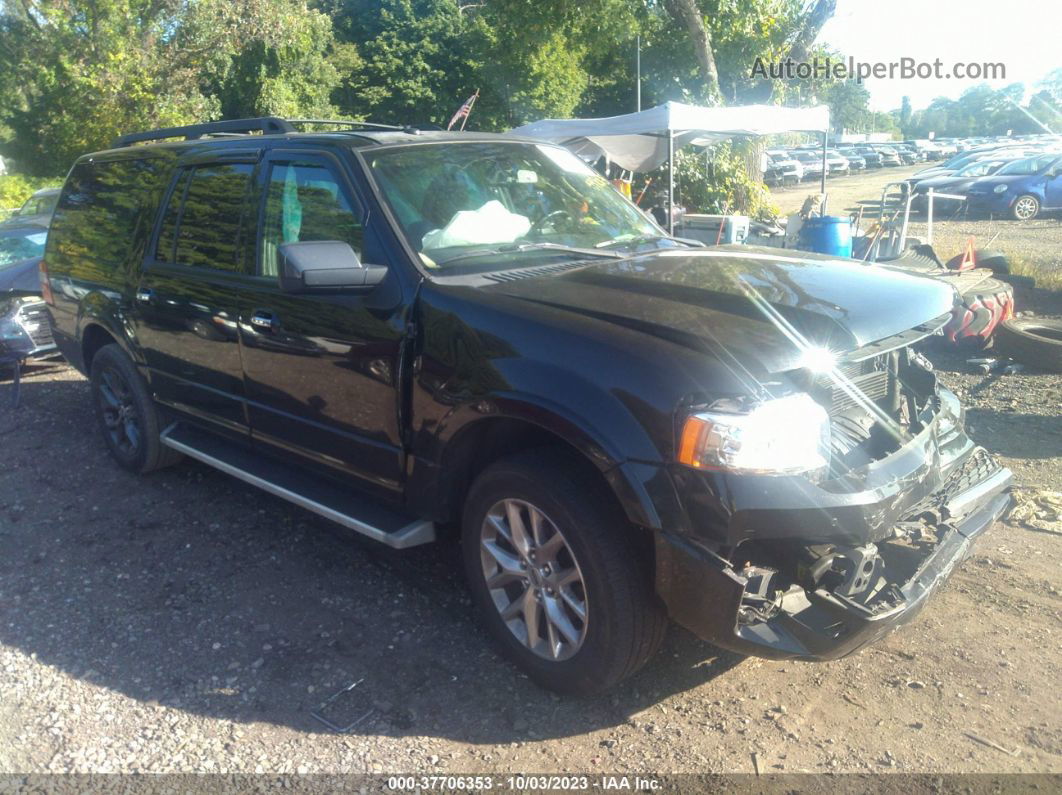 2017 Ford Expedition El Limited Black vin: 1FMJK1KT3HEA38487