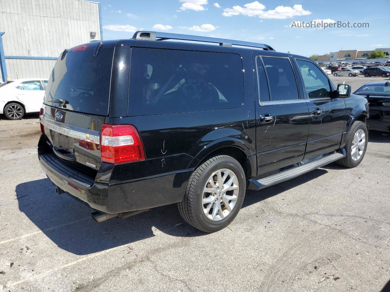 2017 Ford Expedition El Limited Black vin: 1FMJK1KT4HEA02730