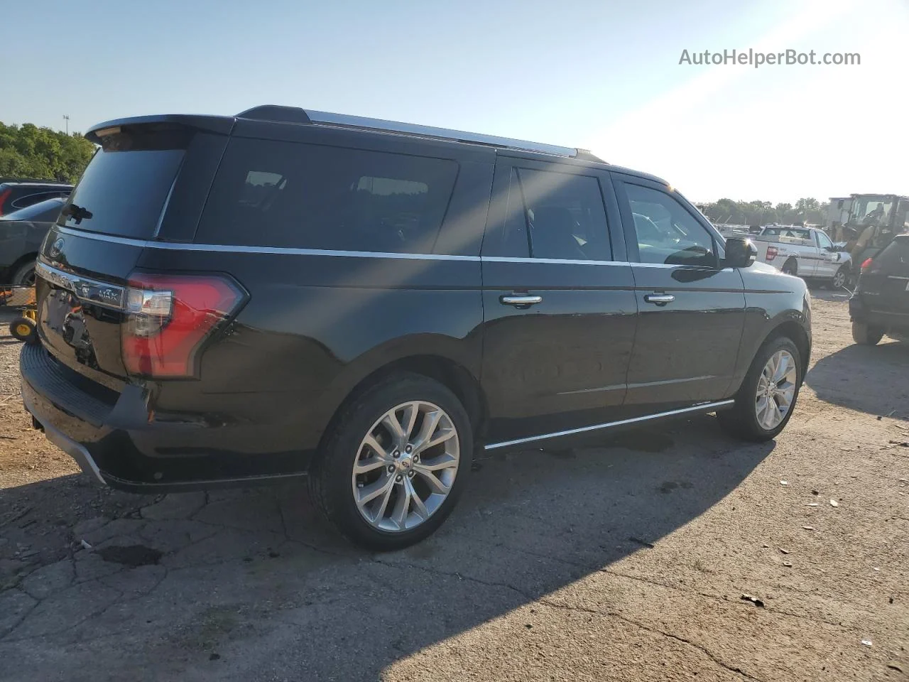 2018 Ford Expedition Max Limited Black vin: 1FMJK1KT4JEA70550