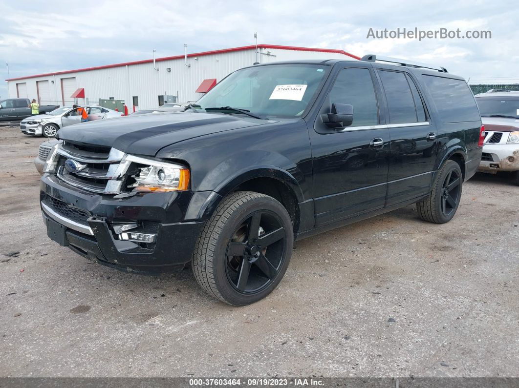 2017 Ford Expedition El Limited Black vin: 1FMJK1KT5HEA24798