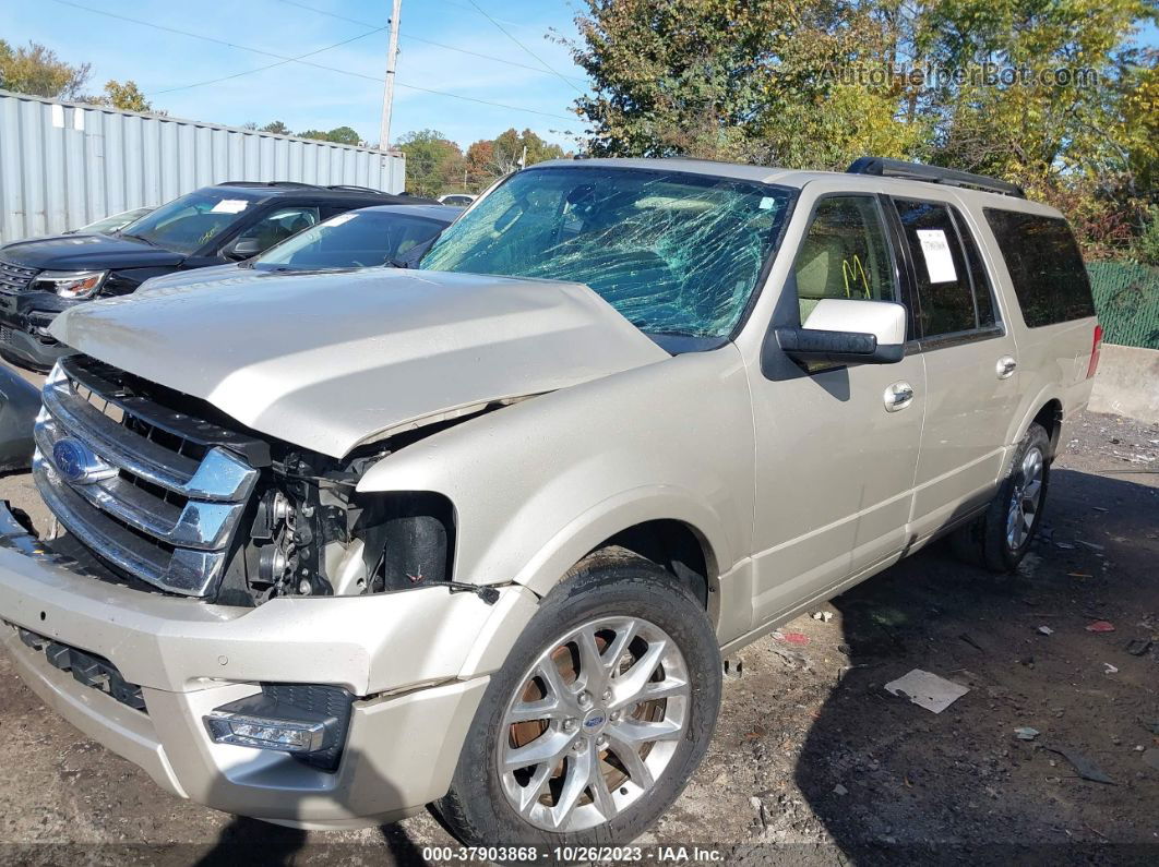 2017 Ford Expedition El Limited Золотой vin: 1FMJK1KT5HEA47305