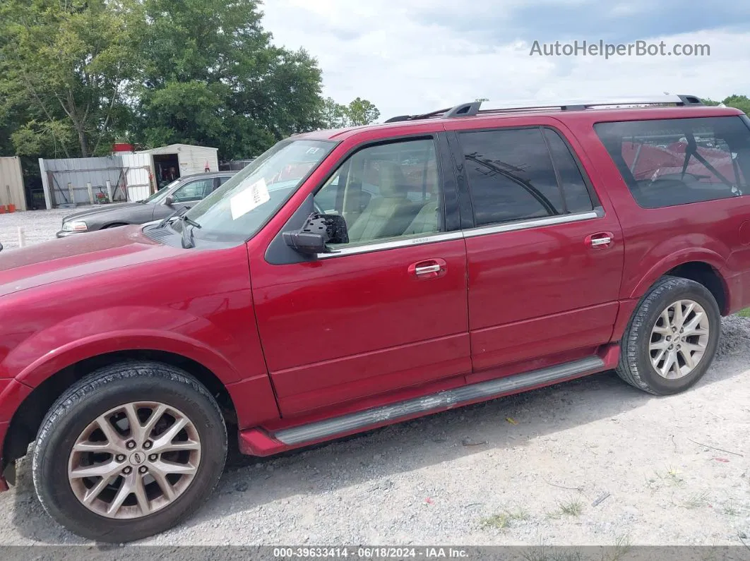 2017 Ford Expedition El Limited Red vin: 1FMJK1KT5HEA61382