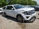 2018 Ford Expedition Max Limited White vin: 1FMJK1KT5JEA41509