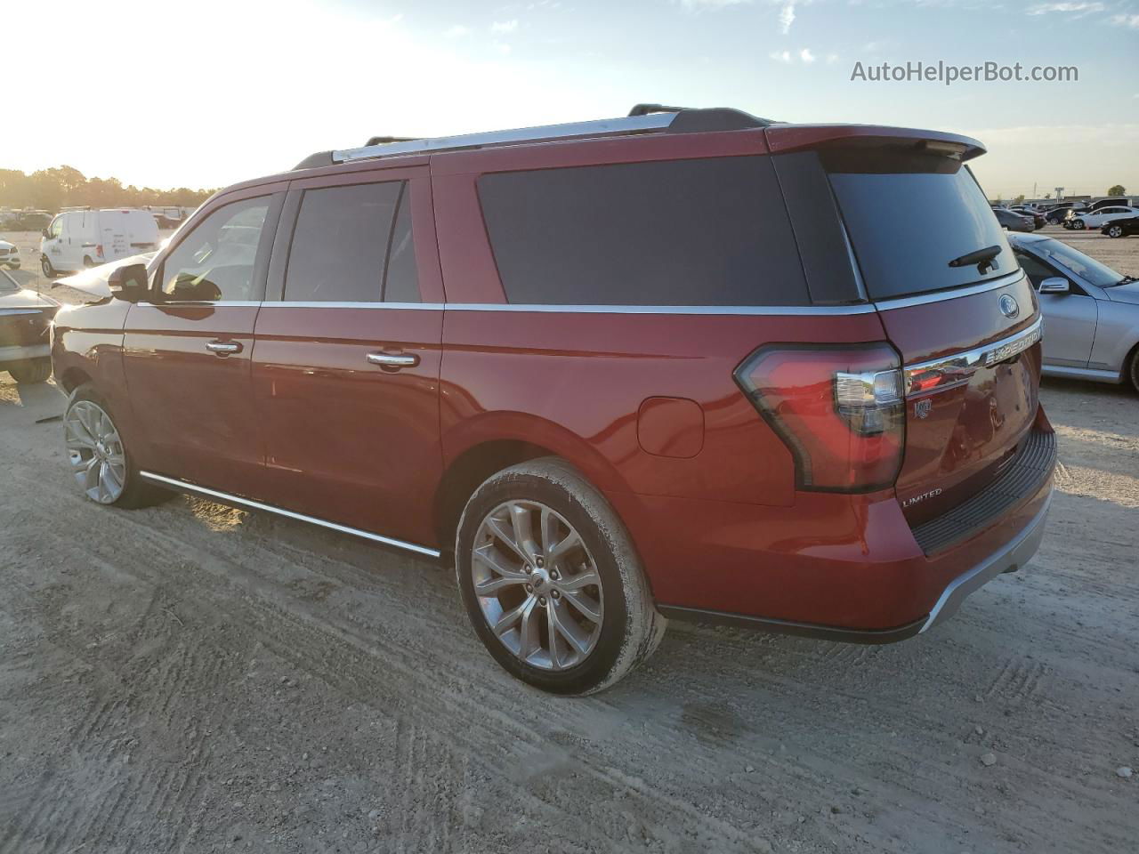 2018 Ford Expedition Max Limited Красный vin: 1FMJK1KT5JEA58567