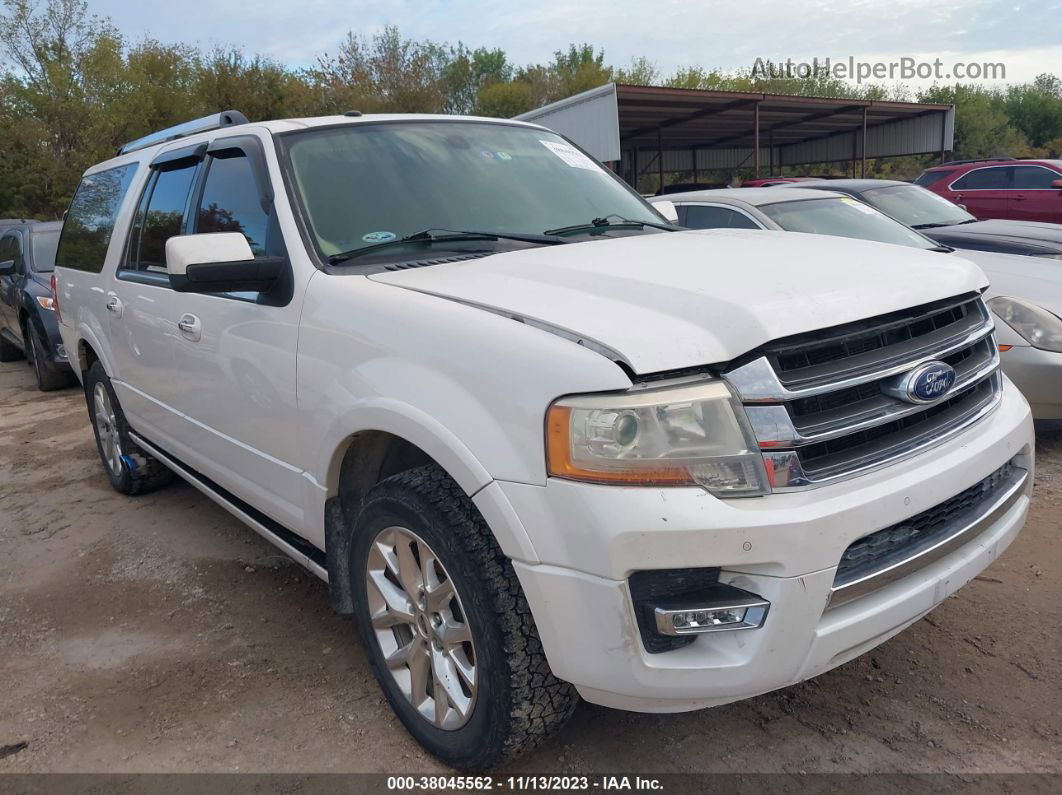 2017 Ford Expedition El Limited White vin: 1FMJK1KT6HEA37012