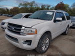 2017 Ford Expedition El Limited White vin: 1FMJK1KT6HEA37012