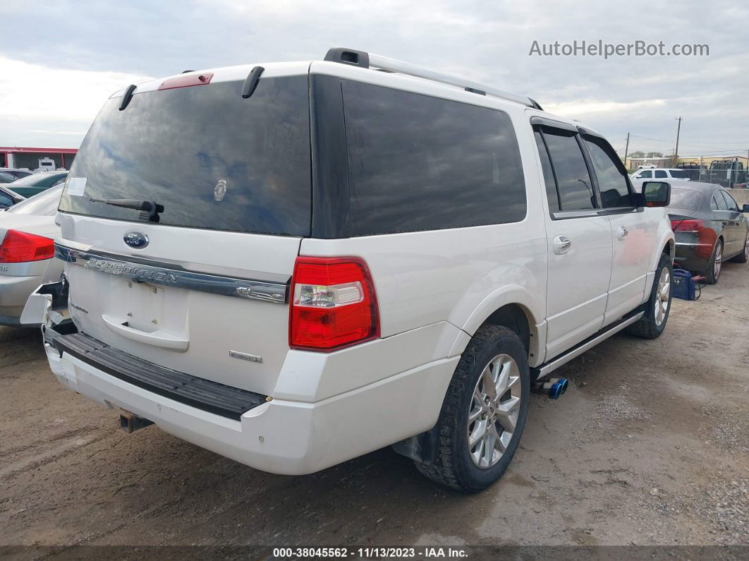 2017 Ford Expedition El Limited White vin: 1FMJK1KT6HEA37012