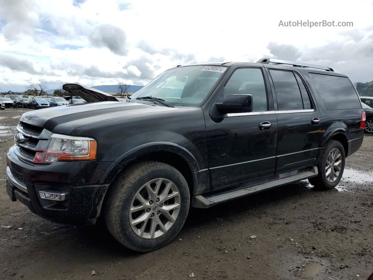 2017 Ford Expedition El Limited Black vin: 1FMJK1KT6HEA48964