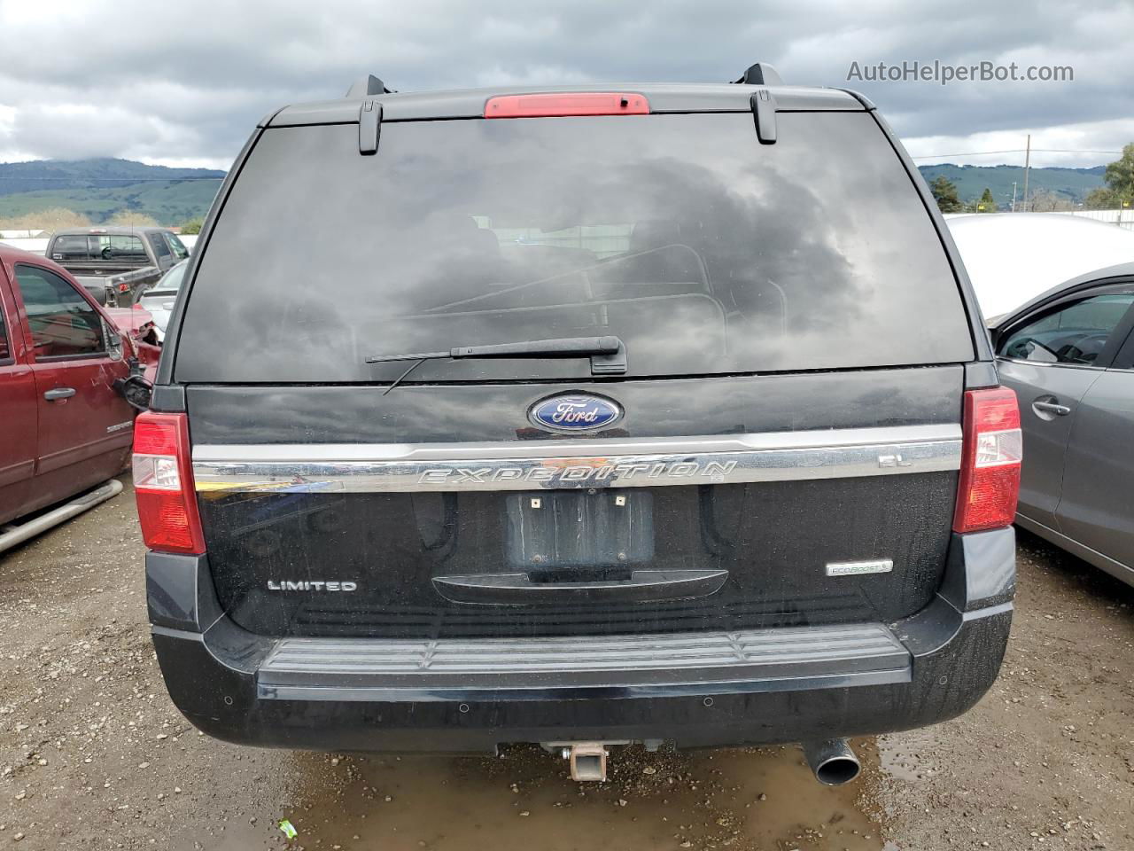 2017 Ford Expedition El Limited Black vin: 1FMJK1KT6HEA48964