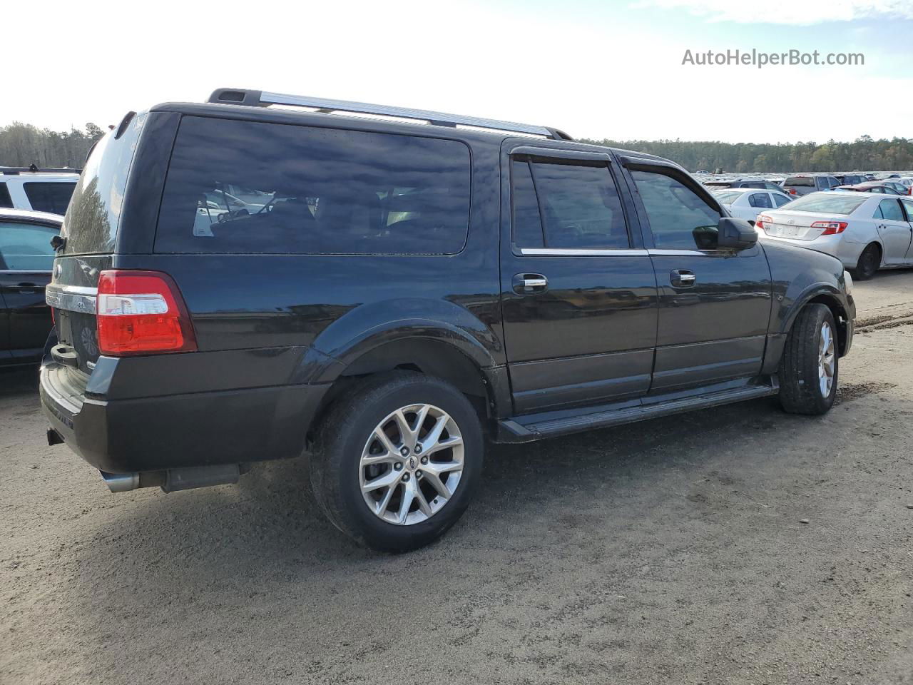 2016 Ford Expedition El Limited Black vin: 1FMJK1KT7GEF53703