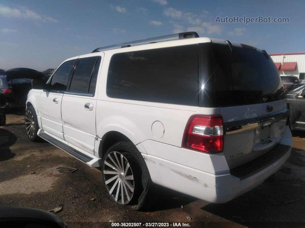 2017 Ford Expedition El Limited White vin: 1FMJK1KT7HEA02396