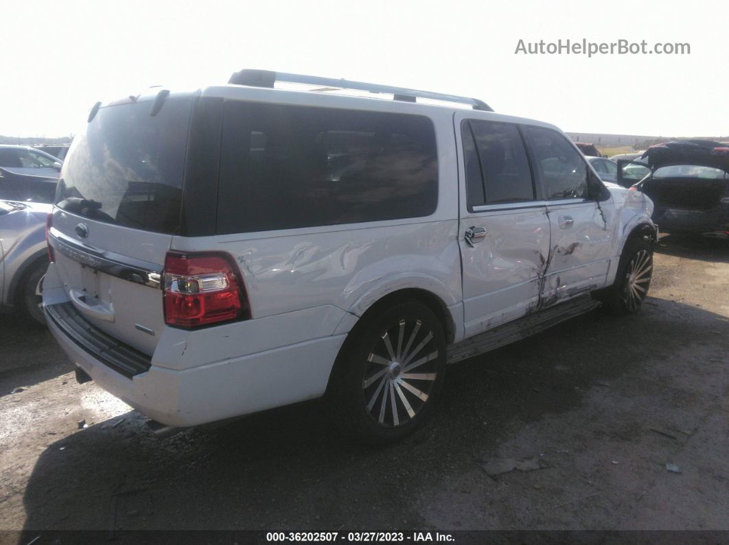 2017 Ford Expedition El Limited White vin: 1FMJK1KT7HEA02396