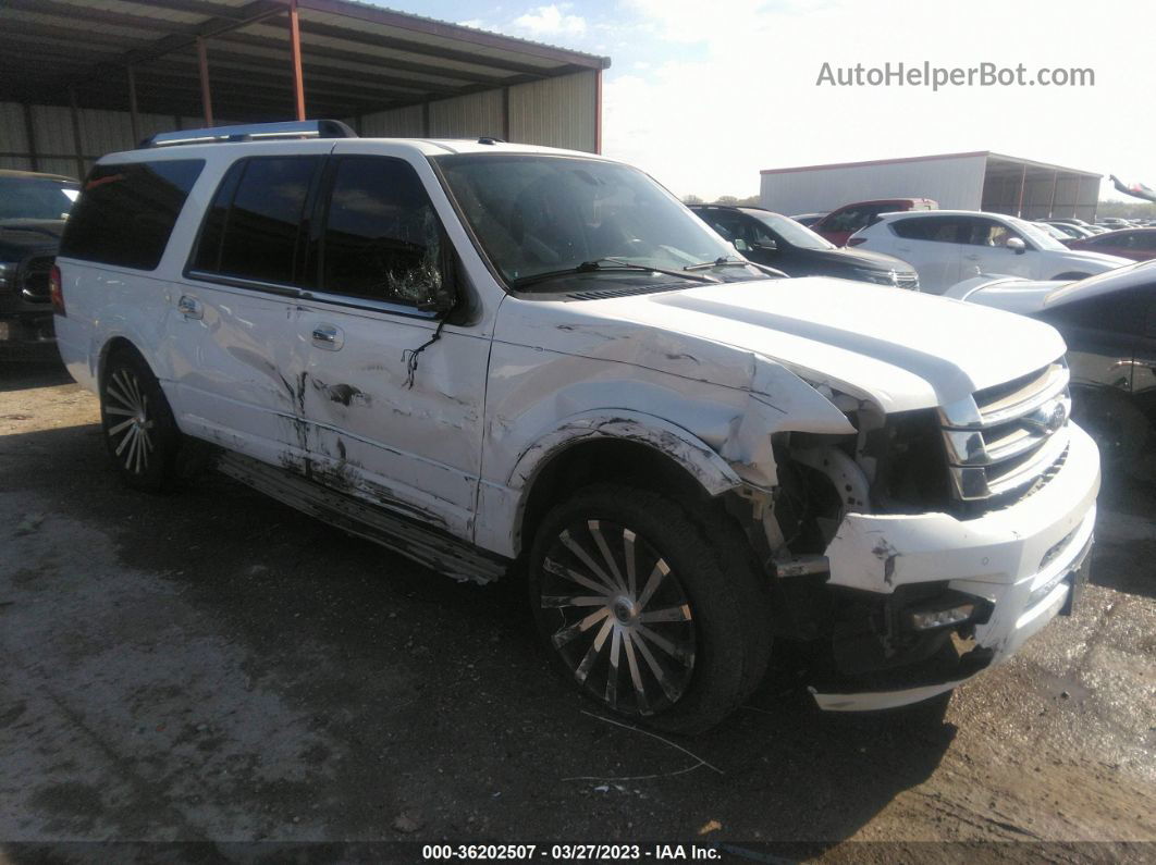 2017 Ford Expedition El Limited White vin: 1FMJK1KT7HEA02396