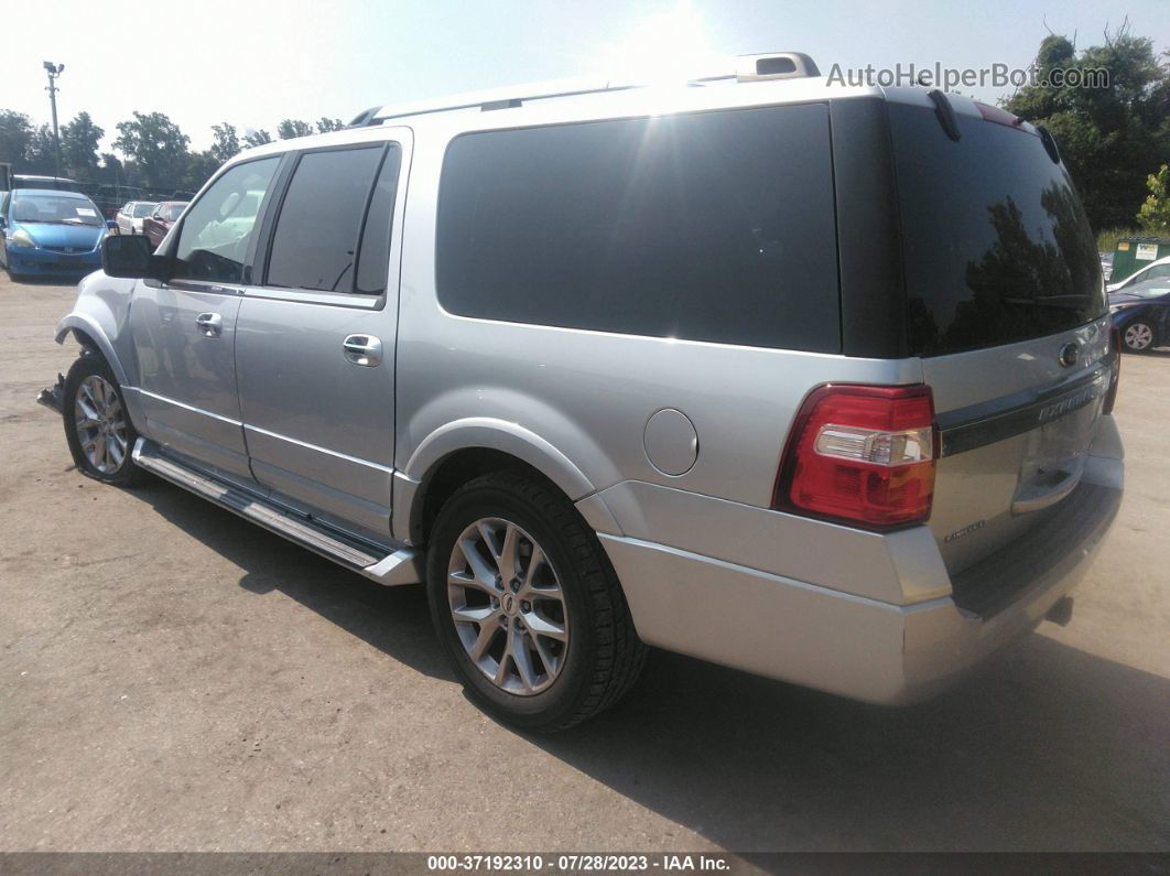 2017 Ford Expedition El Limited Silver vin: 1FMJK1KT7HEA50187