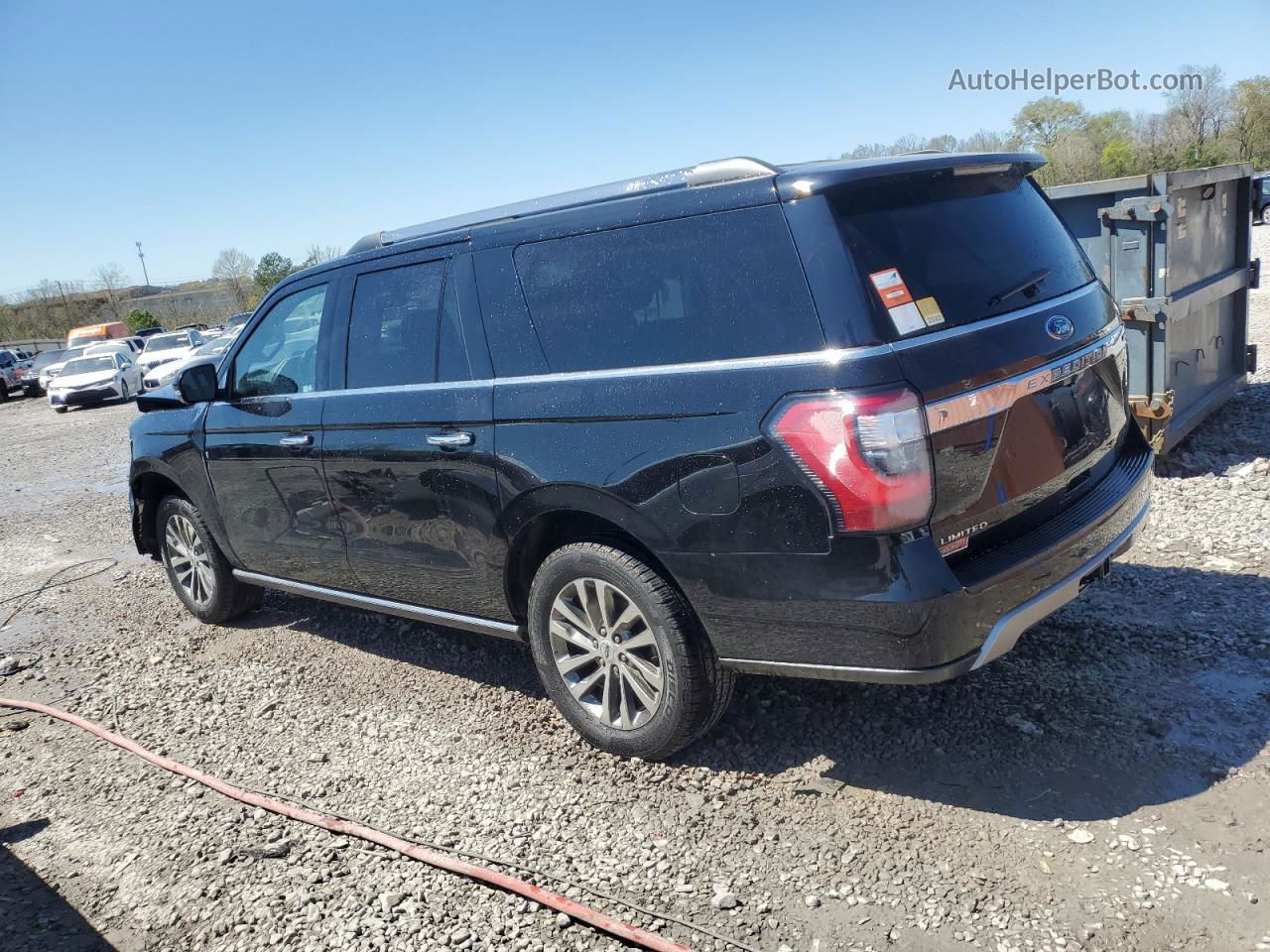 2018 Ford Expedition Max Limited Black vin: 1FMJK1KT7JEA24873