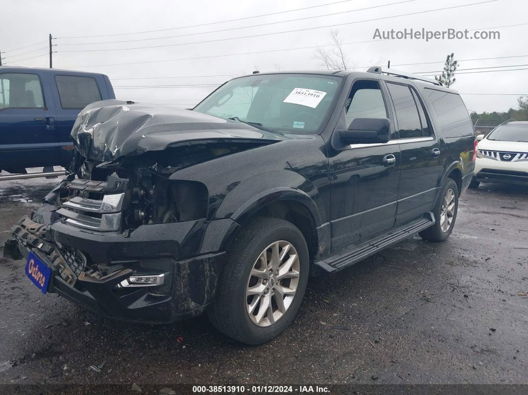 2017 Ford Expedition El Limited Black vin: 1FMJK1KT8HEA49842