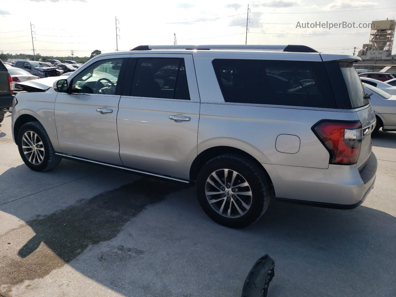 2018 Ford Expedition Max Limited Silver vin: 1FMJK1KT8JEA42041