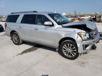 2018 Ford Expedition Max Limited Silver vin: 1FMJK1KT8JEA42041