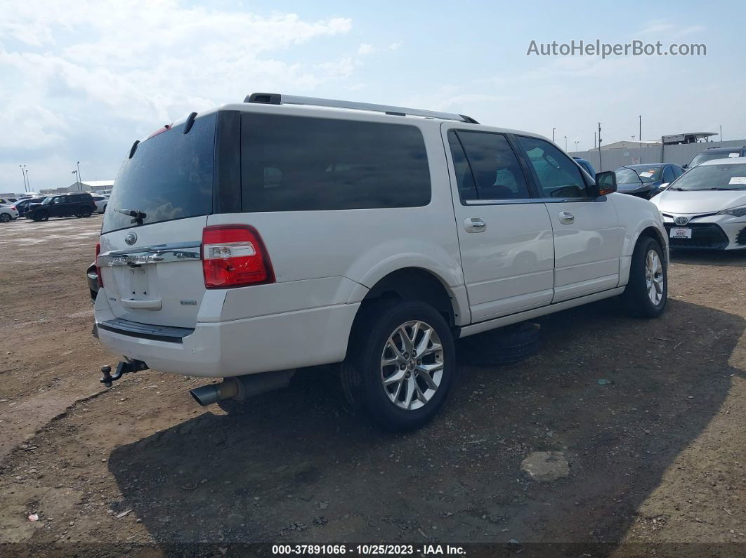 2016 Ford Expedition El Limited White vin: 1FMJK1KT9GEF26051