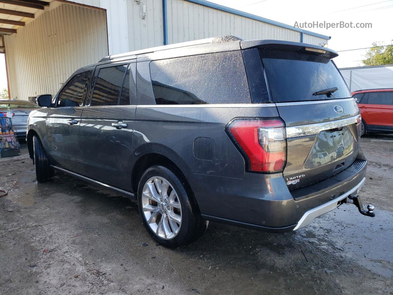 2018 Ford Expedition Max Limited Gray vin: 1FMJK1KT9JEA52027