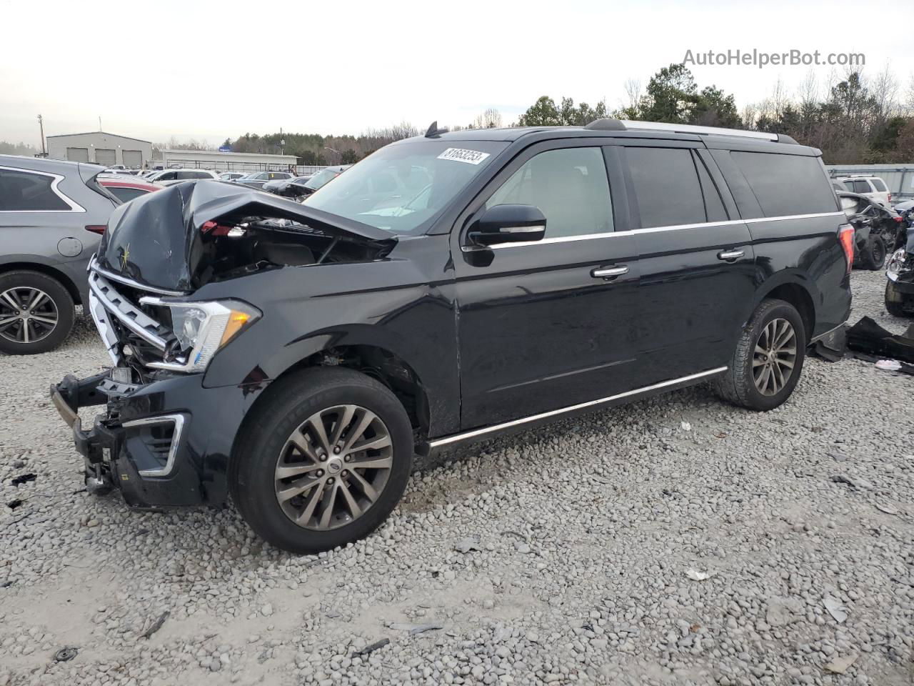 2018 Ford Expedition Max Limited Black vin: 1FMJK1KTXJEA25130