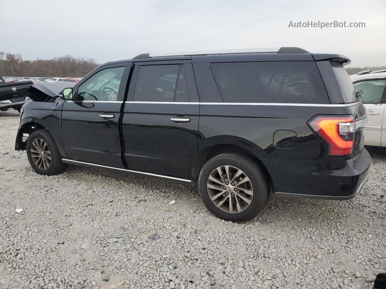 2018 Ford Expedition Max Limited Black vin: 1FMJK1KTXJEA25130