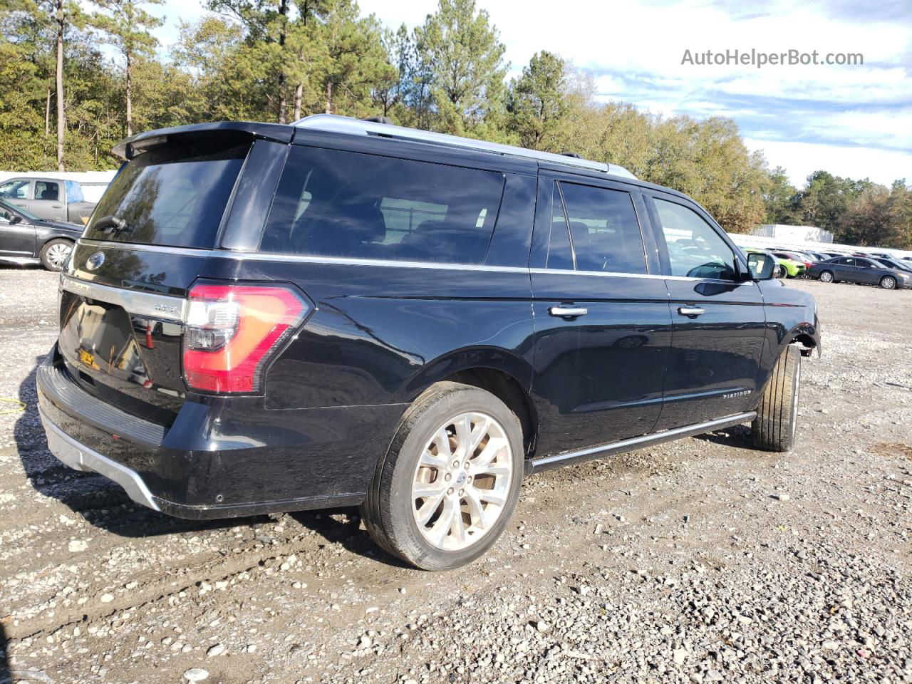 2018 Ford Expedition Max Platinum Черный vin: 1FMJK1LT2JEA21135