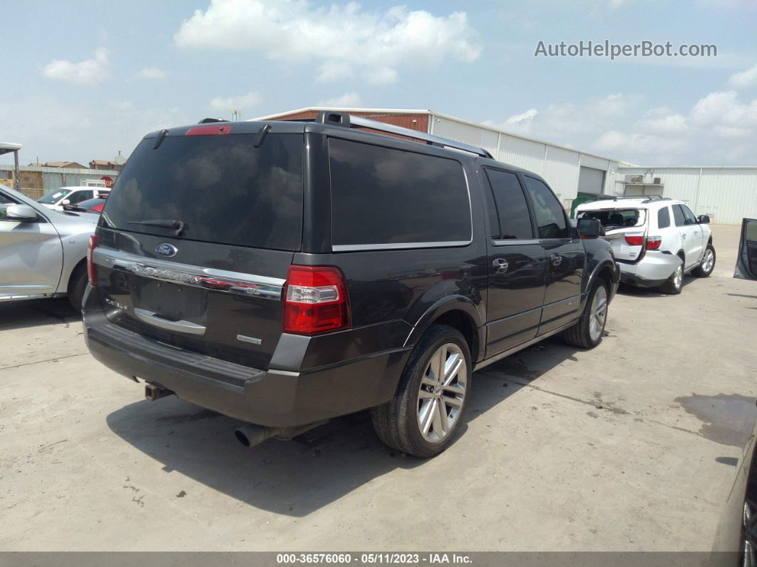 2017 Ford Expedition El Platinum Gray vin: 1FMJK1LT7HEA16071