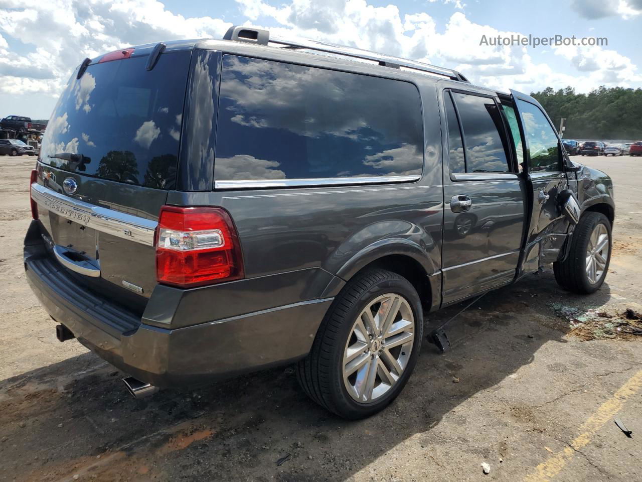 2017 Ford Expedition El Platinum Charcoal vin: 1FMJK1LT9HEA81083